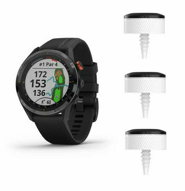 APPROACH S62 BUNDLE-Black ceramic bezel with black silicone band