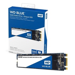 HDD SSD 500GB M.2 2280 Sata Blue 2.5 (WDS500G2B0B) Western :5Y