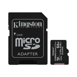 Micro SDHC Card 64GB Class10 (SDCS2/64GB) Kingston :5Y