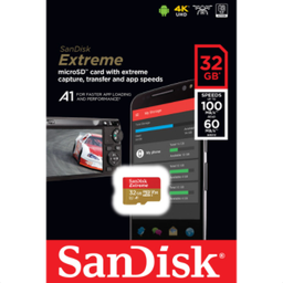 Micro SDXC EXTREME CLASS 10 (SDSQXAF-032G-GN6GN)  Sandisk :LT