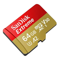 Micro SD Card 64GB Sandisk SDSQXAH-064G-GN6MN (170MB/s.) :5Y