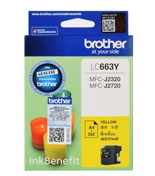 INK Brother # LC663 Yellow (J2320/J2720)